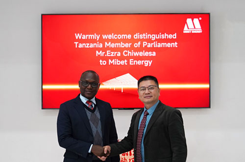 坦桑尼亞能源部長(zhǎng)特別代表到訪邁貝特，共同探討清潔能源合作