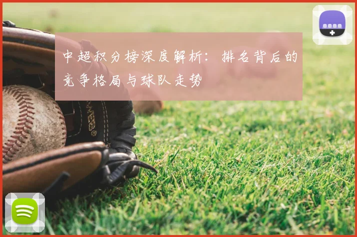 中超积分榜深度解析：排名背后的竞争格局与球队走势